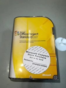 Microsoft Office Project Standard 2007, SKU 076-03745, Full Retail Version - Zdjęcie 1 z 5