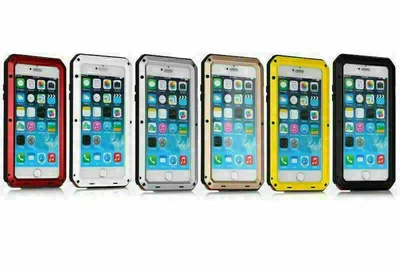 Funda 360 Metal Antigolpes Aluminio Resistente para iPhone 7 Plus 8 X XS Foto 1 de 4