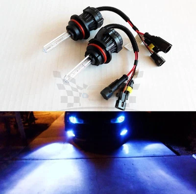 9007 HB5 10000K Deep Blue AC 35W Bi-Xenón Hi/Lo HID Bombillas de repuesto Doble haz Foto 1 de 4