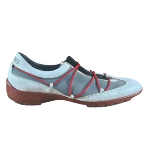 DONALD J. PLINER SPORT Travel Women 9M Fashion Sneakers White Red Wears Like A 8 - Picture 1 of 7