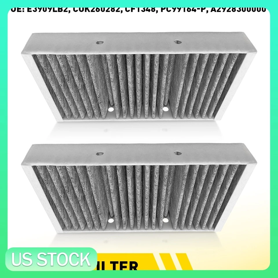 Filtro de aire de cabina de carbón activado para Mercedes-Benz GL550 GL63 AMG GLS63 AMG 2X Foto 1 de 4