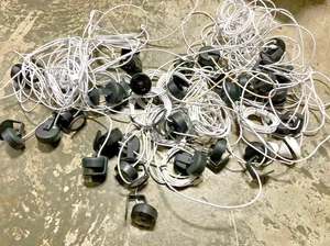 **FOR PARTS** Logitech Circle View Wired HomeLOT OF 38 BL - Picture 1 of 2