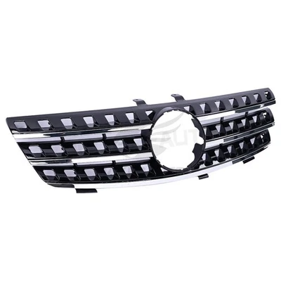Chrome Black Grille For Mercedes-Benz W164 2006 2007 2008 ML320 ML350 ML550 - Imagem 1 de 4