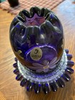 FENTON THREE PIECE FAIRY LAMP