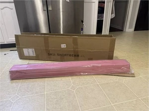 Balance Beam Gymnastic Beam 4 FT Sectional Floor Beam with Fix Height Riser - Picture 1 of 4