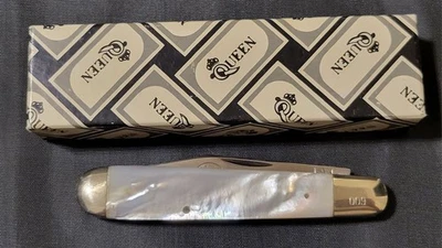 Cuchillo de colección Queen Cutlery 1989 North Star Blade madreperla 1 de 100 #9 Foto 1 de 4