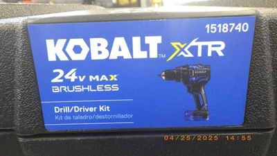 Kobalt XTR 24v 1/2" Keyless Brushless Cordless Drill 1518740 (TDY027212) - Image 1 of 4