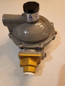 Kosan Cavagna 998tw-14 11" WC 3/4" Twin 2 Stage Regulator