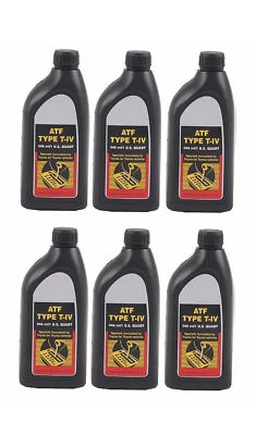 Genuine For Toyota Lexus Scion 6 Quart ATF T-IV Automatic Transmission Fluid Oil - Image 1 of 4