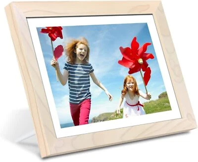 Anmecs 10.1 Inch WiFi Digital Picture Frame Touch 16GB Storage Smart Photo Frame - Image 1 of 4