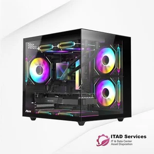 RUIX OV-502 BLACK M-ATX Mini-Tower PC Case - Picture 1 of 6