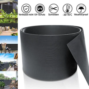 30x Sichtschutzstreifen Rolle 2.5mx19cm Hart PVC Stabil Reflexionsarm Premium - Bild 1 von 8