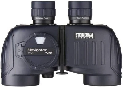 GERMAN MADE Steiner Navigator Pro Marine Waterproof 7x50 Binoculars with Compass - Image 1 of 4