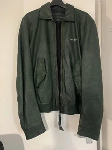 dsquared mens leather jacket 56 - Picture 1 of 9