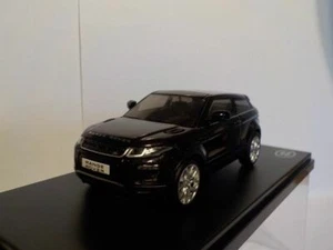 Range Rover Evoque 3 Door Black 1:43 Scale Dealer Model Car by IXO Models - Picture 1 of 3