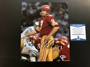 Sonny Jurgensen Hot! signed autographed Redskins HOF 8x10 photo Beckett BAS coa - Picture 1 of 1