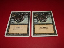 Magic the Gathering: MTG: Revised: Dark Ritual x2