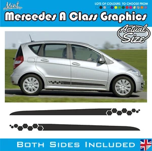 Calcomanías adhesivas gráficas Mercedes Clase A Sport rayas AMG A45 015 - Imagen 1 de 5