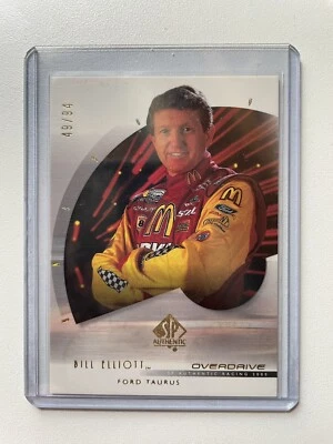 2000 SP Racing Overdrive Gold #13 Card 49/94 - Bill Elliott - NASCAR - Image 1 of 2