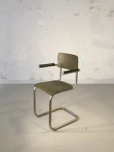 1930 MART STAM MAUSER WERKE CHAISE "CANTILEVER" ATELIER MODERNISTE BAUHAUS - Picture 1 of 17