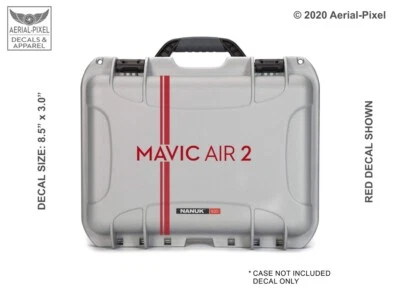 DJI Mavic Air 2 Drone Case Decal  for Nanuk Pelican GoProfessional GPC & More  - Image 1 of 3
