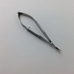Acero Inoxidable Castroviejo Curvo Tijera Ojo Oftálmico Instrumentos Quirúrgicos - Imagen 1 de 2