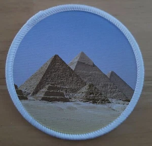 Pirámides Pirámide Egipto Hierro O Coser Parche Insignia Parches Insignias - Imagen 1 de 1