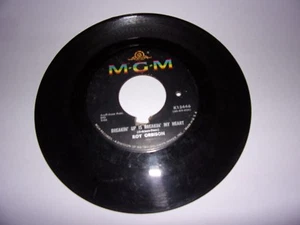 45" Roy Orbison: Breakin' Up Is Breakin' My Heart / Wait / 1966 / Oldies - Imagen 1 de 1