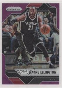 2016-17 Panini Prizm Purple Prizm /75 Wayne Ellington #90
