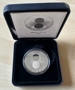 ESTONIA 2010 Proof 50 Krooni 0.999 SILVER COIN Estonian Nature. Stone Insert. - Picture 1 of 7