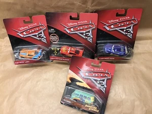 4 x Disney PIXAR Cars 3 Modellauto 1:55 Mattel NEU - Bild 1 von 2
