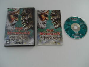 Age Of Mythology THE TITANS Add-On Expansion Pack Pc Cd nts Original FAST POST