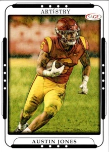 AUSTIN JONES 2023 SAGE Artistry #5 USC Trojans - Picture 1 of 2