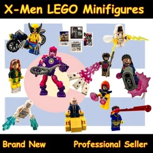 NEW LEGO X-Men Minifigures X-Mansion 76294 Marvel Gambit Sentinel Jean Cyclops - Picture 1 of 59