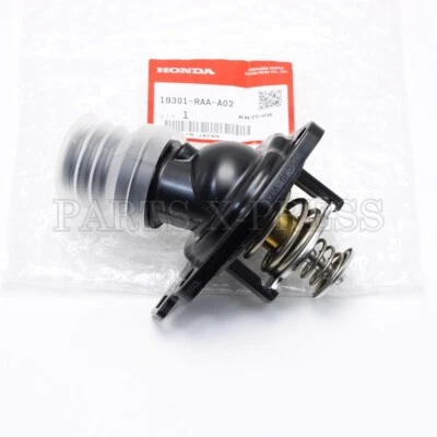 19301-RAA-A02 OEM GENUINE NEW HONDA ELEMENT ACCORD THERMOSTAT W/ GASKET ASSEMBLY Foto 1 de 4