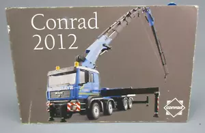 AX041 CONRAD CATALOGUE DE MINIATURES EN ALLEMAND 2012 96 PAGES COULEUR - Imagen 1 de 7