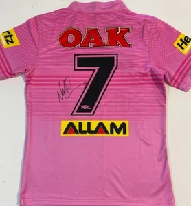 NATHAN CLEARY SIGNED PANTHERS JERSEY - Bild 1 von 3