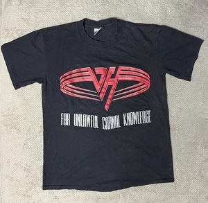 Vintage Van Halen 1991 For Unlawful Carnal Knowledge Tour Band T-Shirt Rock XL - Picture 1 of 12