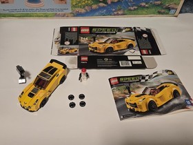 LEGO Speed Champions 75870 Chevrolet Corvette Z06 inc BA & Accessories