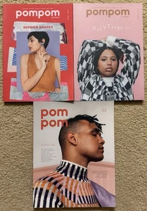 KONVOLUT 3 BOMMEL VIERTELJÄHRLICHE ZEITSCHRIFTEN #33, 39, 43 - STRICKEN HÄKELN BASTELN KUNST.. - Bild 1 von 2