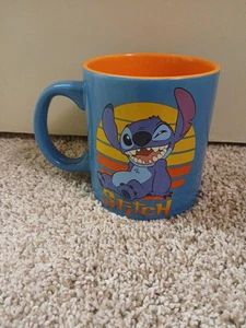 Disney Lilo und Stitch groß blau 20 Unzen Keramik Kaffeebecher Tasse - - Bild 1 von 6