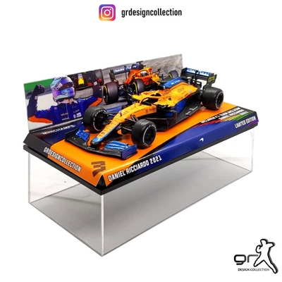 Daniel Ricciardo - McLaren MCL35M - F1 GP 2021 / IXO - Altaya / 1:43 - Immagine 1 di 4