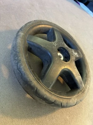 Graco Double Stroller Ready to Grow Replacement REAR BACK wheel Tire - Image 1 of 4