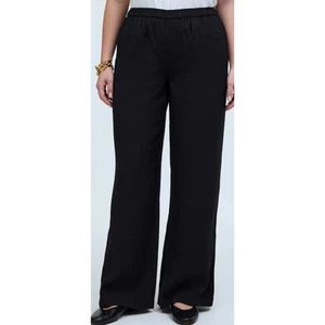 Madewell Pull On Wide Leg Softdrape Trendy Pants US Women's XXSP New - Picture 1 of 6