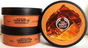 The Body Shop COCOA BUTTER NOURISHING Body Butter, 6.75oz/192 g, NEW x 3 - Picture 1 of 5
