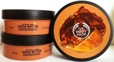 The Body Shop COCOA BUTTER NOURISHING Body Butter, 6.75oz/192 g, NEW x 3 - Image 1 of 4