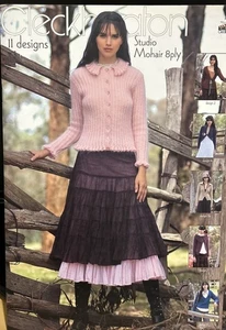 Cleckheaton 11 Designs in studio Mohair 8 Ply No 946 - Picture 1 of 13