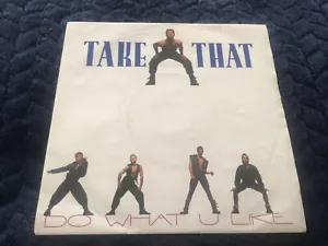 Take That Do what U like 7" vinyl single record - Picture 1 of 4