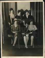 1927 Press Photo D Hotchkiss, Mrs. L Cox, G Yoemans, E Wheelock, Butterfly Ball