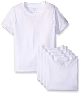 Fruit of the Loom Boys 5pk White Crew - Picture 1 of 2